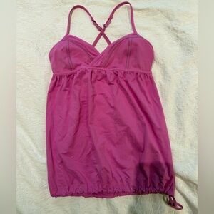 Lululemon vintage pink tank top